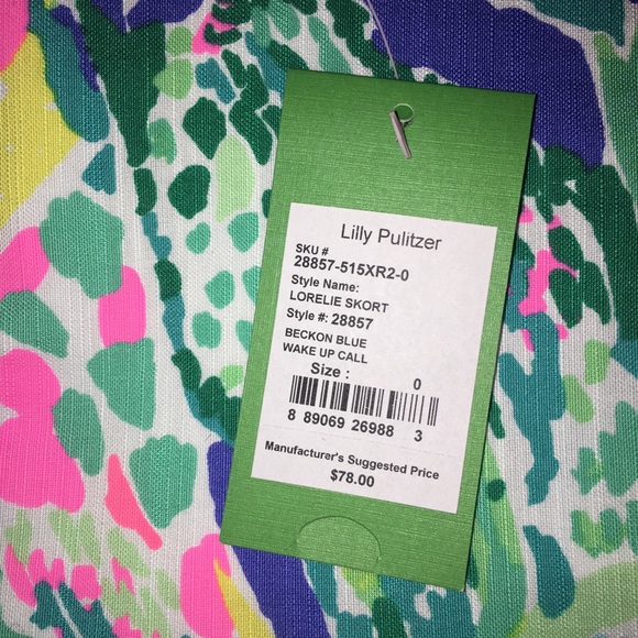 Lilly Pulitzer Lorelei Skort - Picture 4 of 5